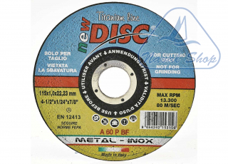  Dischi abrasivi rigidi disco da sbavo inox d115 5790230