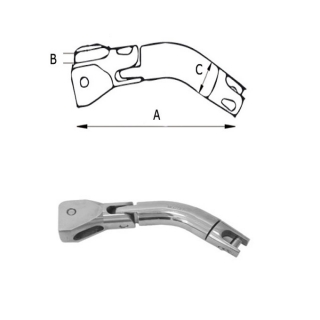 Douglas Marine Giunto Gira Ancora Trimmer