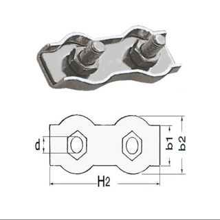 Osculati Morsetto  in Acciaio Inox