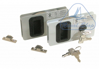Serratura a filo mobella flush entry serratura mobella entry anodized 0344510