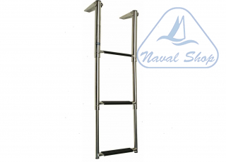 Scalette telescopiche up scaletta plancetta 3gr inox 0505403