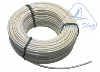 Cavo in acciaio inox plastificato per battagliola cavo inox+pvc 6mm-20mt< 061650620