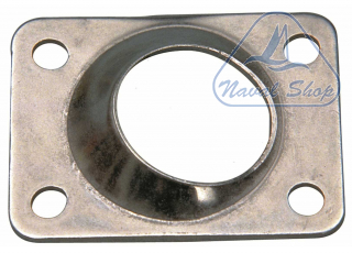 Base a saldare rettangolare 60° base d22 square 60 stamp inox 0637022