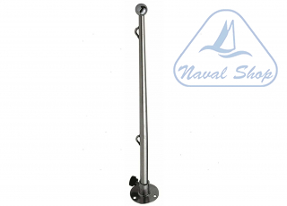 Asta portabandiera classic inox asta+base 600 inox 0810036