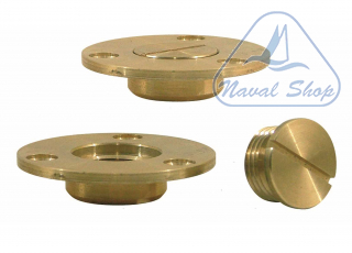 Tappo di scarico a filo in ottone tappo drain 3/4 ottone< 1425128