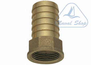 Portagomma f in ottone portagomma f 1 1/2x45mm 1431045