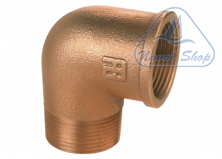 Gomito m-f in bronzo gomito m-f 1 1/2" bronzo 1432027