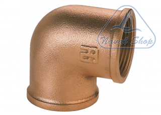  Gomito f-f in bronzo gomito f-f 1/2" bronzo 1432523