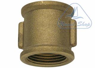 Manicotto f in ottone manicotto filettato 1 1/2" 1433507