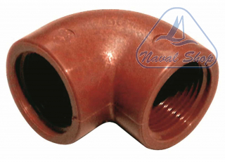 Gomito 90° f-f in pp tech-hi gomito 90° 1 brown 1440652
