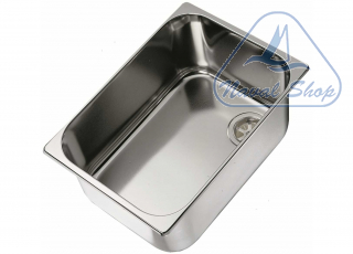  Lavello rettangolare inox 150 lavello quadro 300x150 inox chrome 1501117