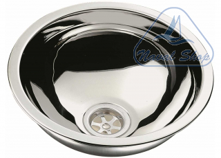  Lavello sferico inox lucido lavello sferico d300 h150 inox chrome 1501233