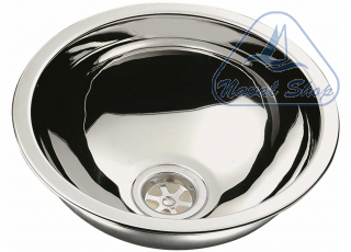 Lavello sferico inox lucido lavello sferico d300 h150 inox chrome 1501233