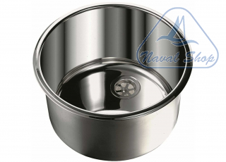 Lavello cilindrico inox lucido lavello tondo-round inox d260 1501429