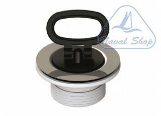 Piletta grande dritta per lavelli piletta grande d63 con scarico 1"1/2 1505009