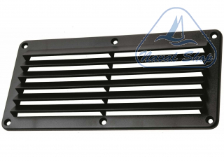 Presa d'aria in plastica griglia grande presa aria large 260x125 black 1702050