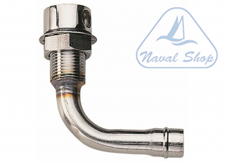 Sfiato curvo 90° inox sfiato classic d16 gomito inox 1709904
