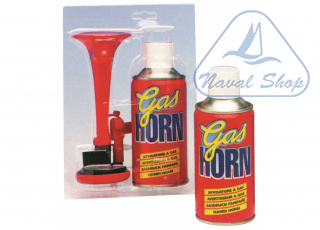 Tromba con bomboletta gas horn 1 bombola gas horn 1902010