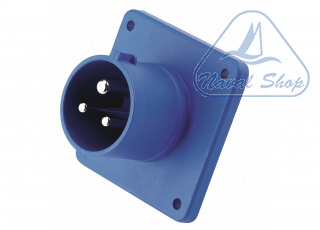 Spine da parete ce ip44 3 poli spina m wall ce ip44 230v 16a< 2106735