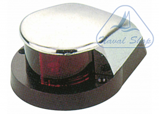 Fanali di prua led (ce) bow chrome fanale bow red/green led chrome< 2111514