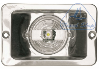 Fanali di poppa square (ce) fanale poppa square led inox< 2111608