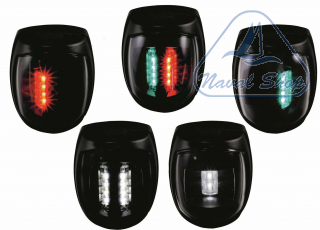 Fanali uscg-colreg led sirius black fanale bicolore nero 2112114