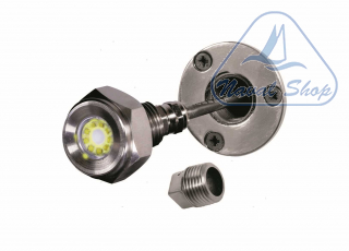 Faro subacqueo wk led-27w drain plug faretto sub led drain 27w blue< 2121606