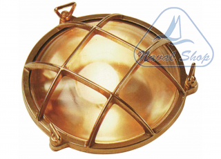  Lampade tartaruga rotonde s plafoniera round1 cage d190 ottone 2147202