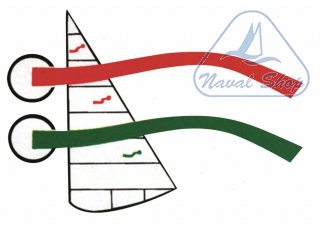 Indicatori vento sail telltales kit nastri segnavento< 2420114