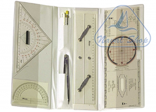 Set carteggio patente nautica l set carteggio std large 2430000