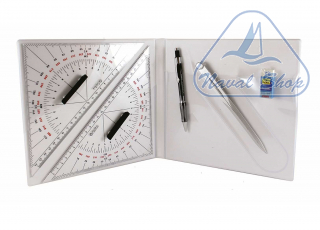  Set carteggio patente nautica m set carteggio std extra 2430001