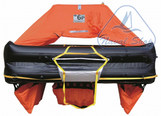 Zattera di salvataggio syntesy italia 9650 grab bag eurovinil zattera ev 10p valise grab iso9650 italy 2901260