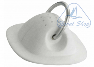 Piastra con anello inox mil piastra/d-ring black 2915114