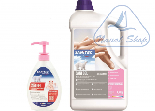  Gel igienizzante mani sanitec sani gel igienizzante mani 4.7kg 5756015