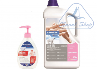 Gel igienizzante mani sanitec sani gel igienizzante mani 4.7kg 5756015