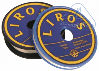 Filo per impiombature in poliestere paraffinato filo impiombature 0.5mm 80mt 3100525