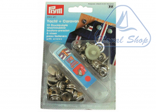 Bottoni a pressione in blister confezione bottoni nikel 10pz 3210010
