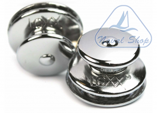 Teste bottone loxx - tenax originali bottone testa loxx/tenax chr chrome 3214201