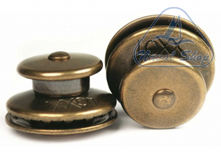 Teste bottone loxx - tenax speciali bottone testa loxx/tenax brass antique 3214220