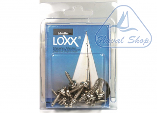 10 viti mordenti loxx - tenax in blister confezione vite 12mm loxx/tenax 10pz 3214290