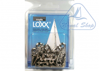  10 basette attacco loxx - tenax in blister confezione basetta loxx/tenax+viti 10pz 3214292