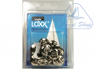  10 basi attacco tessuto loxx - tenax in blister confezione flangina loxx/tenax 10pz 3214293