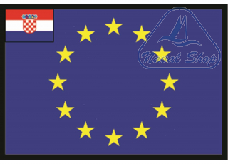 Bandiera croazia ue bandiera croazia ue 20x30cm 3403820
