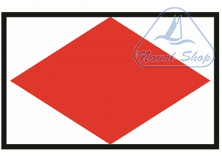  Segnale f (foxtrot) bandiera segnale f foxtrot 40x60cm 3405166