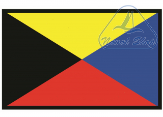  Segnale z (zulu) bandiera segnale z zulu 40x60cm 3405186