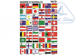  Tabella adesiva bandiere nazionali tabella adesiva bandiere int 160x240 3419205