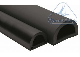 Profili paracolpi in pvc paracolpi 3mt 60 black 3834060