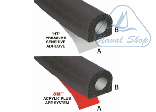 Guarnizioni rubberseal d guarnizione rubber d 15m 9.5x9.5< 3835129