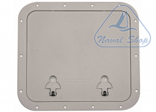 Portello in alluminio large portello cr square large alu grey 4003052