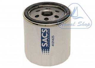 Filtro olio sacs per motori d1../d2.. cartuccia tipo oil v-3840525c< 4121425